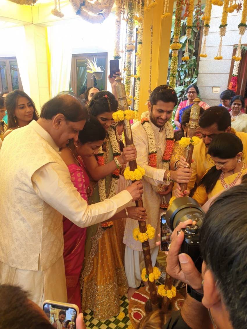 Actor Nithin And Shalini Marriage