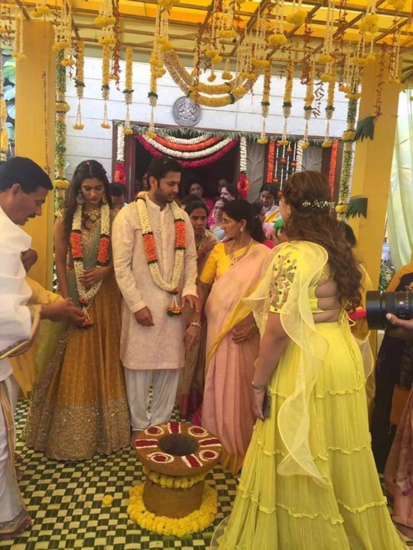 Actor Nithin And Shalini Marriage