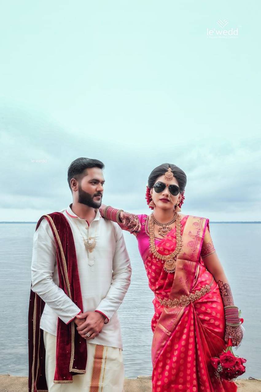 Srilankan Couples Pre Wedding Photo shoot At Athirappally Riverside, Kerala