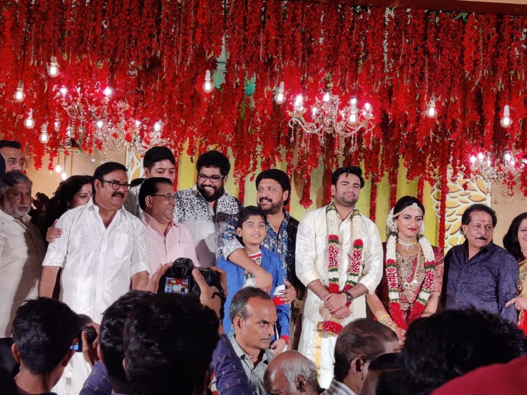 Maniyanpilla Raju Son Sachin Marriage with Aiswarya